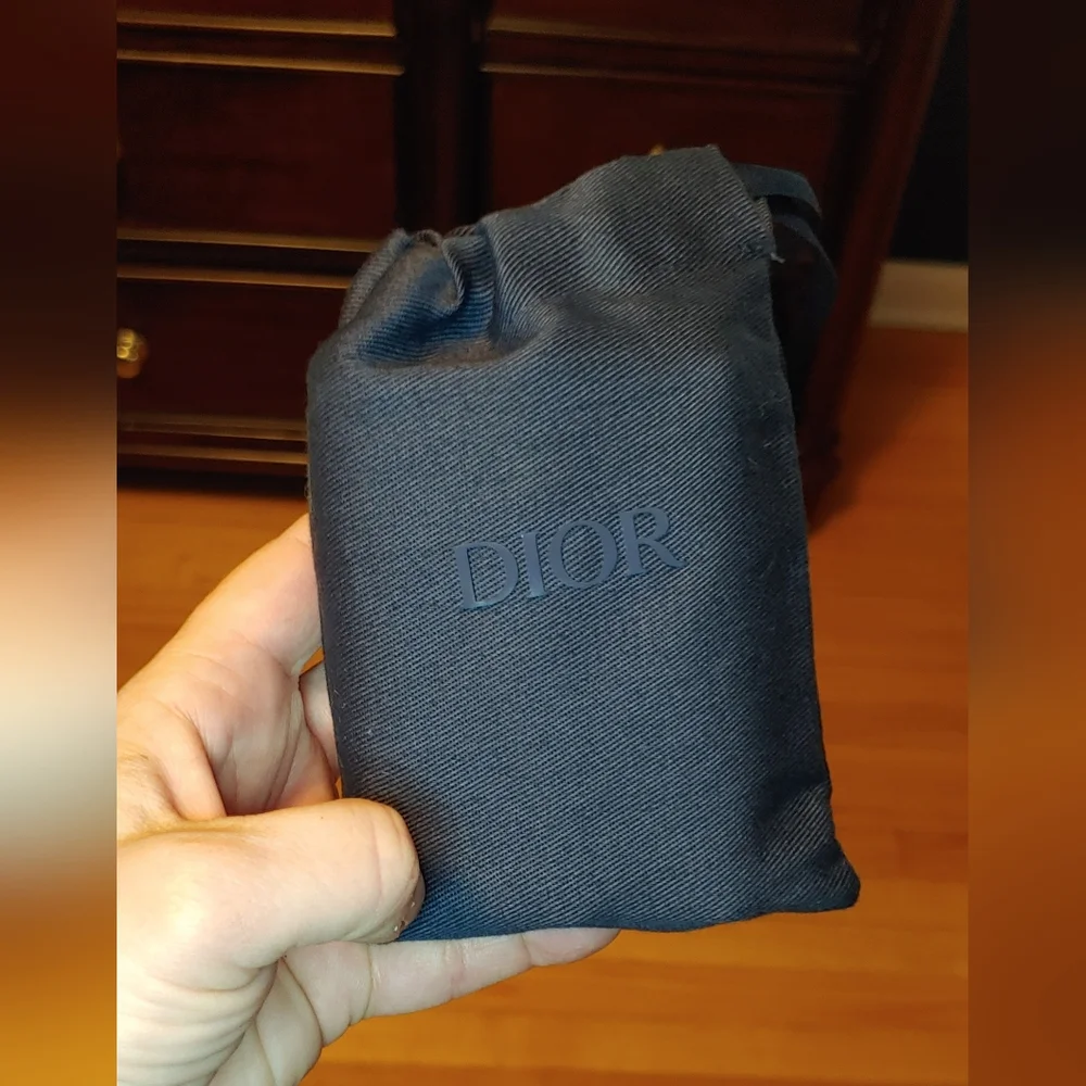 Dior Jacquard Tri Fold Wallet